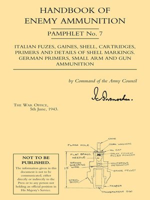 cover image of Handbook of Enemy Ammunition